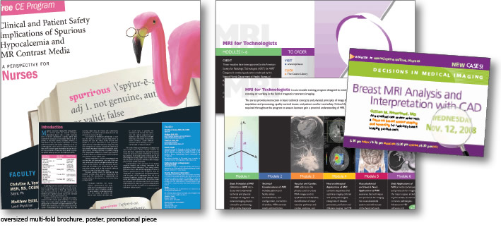 oversize multi-fold brochure